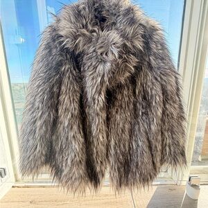 Luxurious Faux Fur Coat